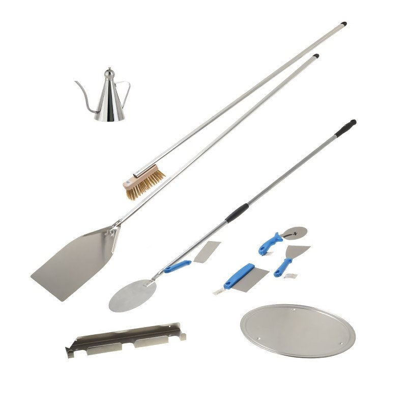 Set Pizza 10 pcs Aluminium Shovel