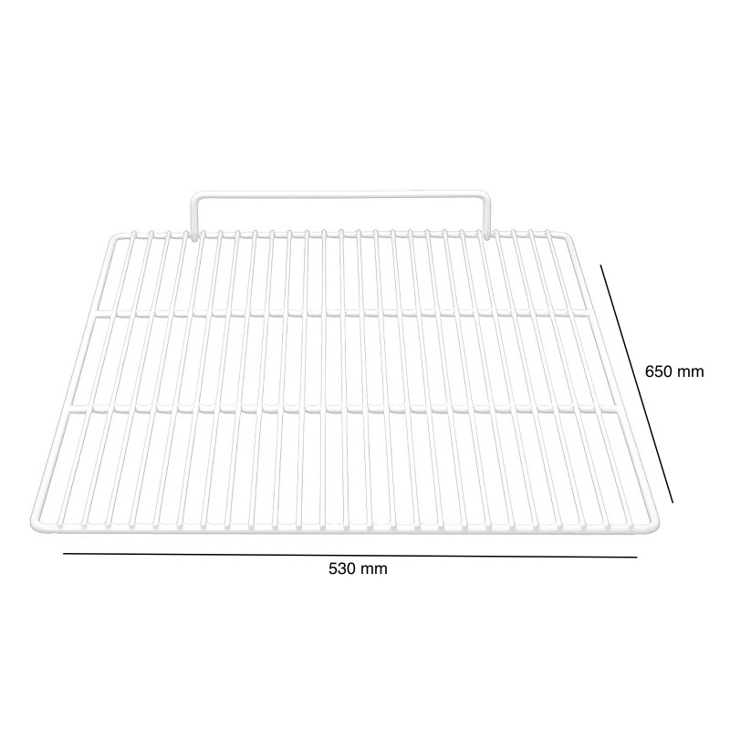 White plastic coated grid GN 2/1 (530x650 mm)